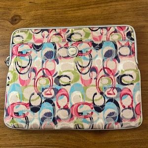 Coach padded case